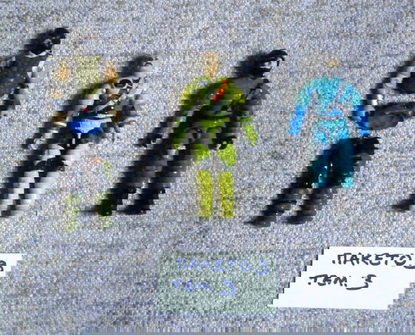 G.I. JOE ΦΙΓΟΥΡΕΣ ΧΩΡΙΣ ΑΞΕΣΣΟΥΑΡ ΜΕΤΑΧΕΙΡΙΣΜΕΝΕΣ ( ΠΑΚΕΤΟ 3 ΤΕΜ. 3 ) PSYCHE-OUT GUNG-HO