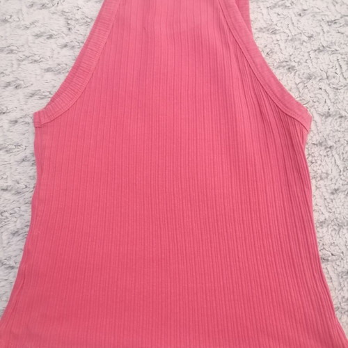 Calliope ribbed top used, fuchsia, size XS