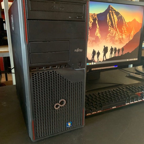 Fujitsu Tower i5 16GB 1050 2G SSD 250 like new