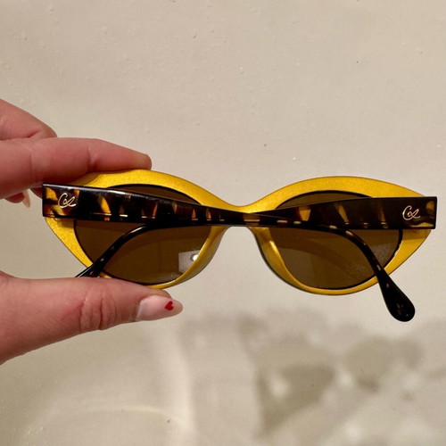 Christian Lacroix Cateye Sunglasses like new, multicolor