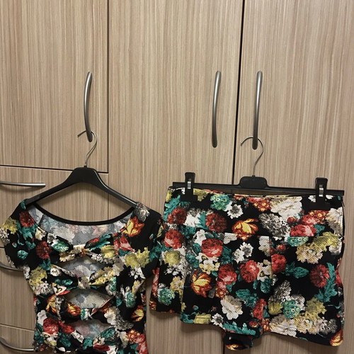 Set skirt-shorts with top like new