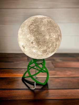Moon Lamp New 3D Printed, 22 Centimeters Diameter