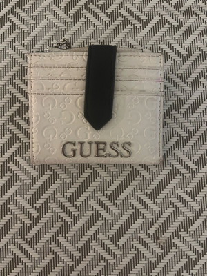 Guess wallet, black and white
