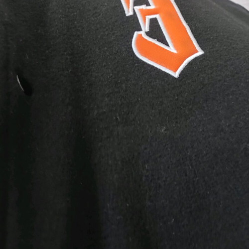 Jagermeister college jacket new with leather sleeves