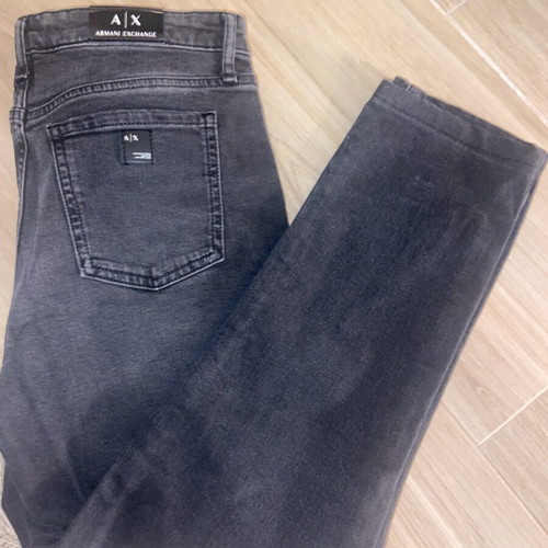 Armani Exchange skinny jeans like new, black cropped, size 29