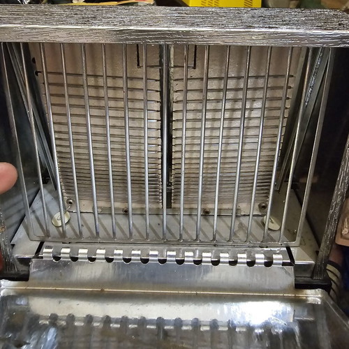 Vintage Kalorik Toaster 60s used, one handle broken