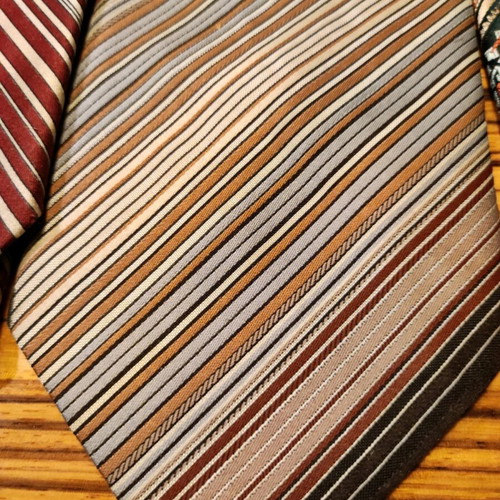 Vintage ties used, pack of 7, timeless designs