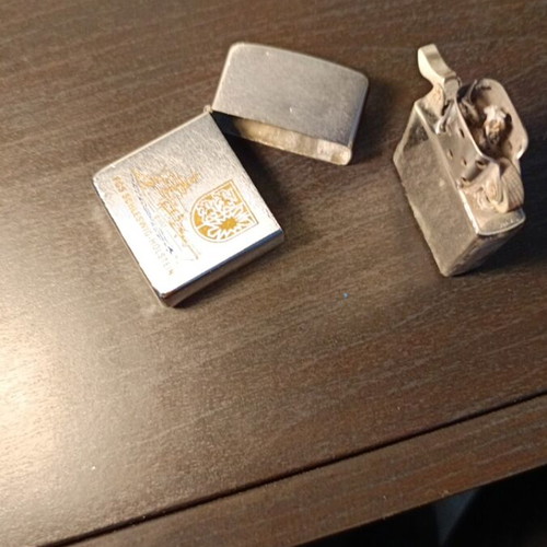 Zippo lighter used, extremely rare, moderate condition