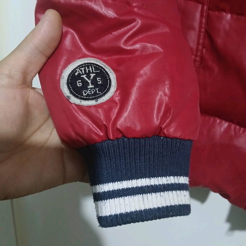 Benetton jacket used for 10-year-old boy red
