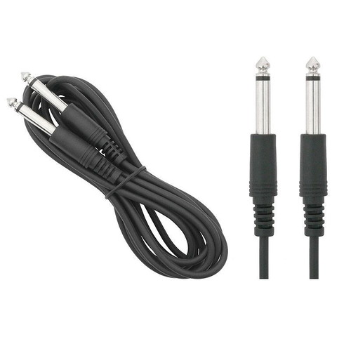 Microphone cable Jack 6.3mm length 5 meters new