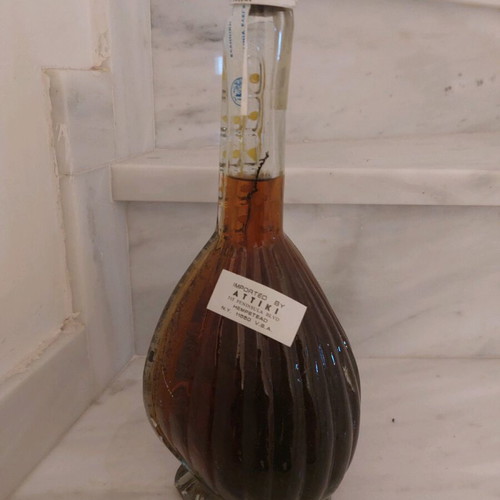 Bouzouki bottle Brandy new, sealed 1979-1985