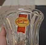 Crystal vase new, small charming