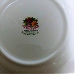  Πιάτα σούπας 4 τεμάχια 21 εκ. Royal Albert "old country roses" England 1993'- 2002'