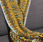 Multicolored scarf like new