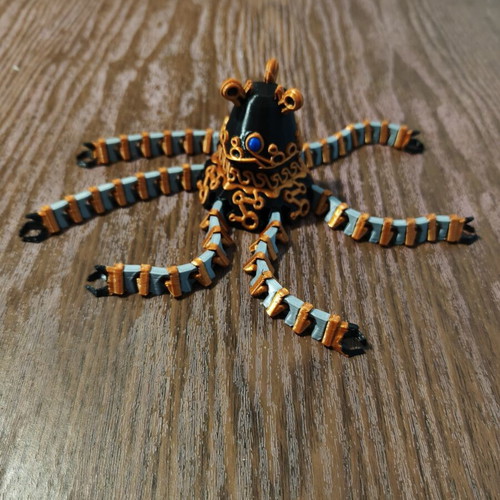 3D Printed Legend of Zelda Guardian new, articulated