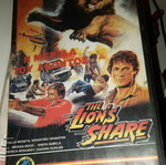 The Lion's Share VHS tape used, action adventure