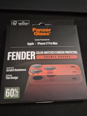 Panzer Glass Camera Protector for 17 Pro Max new, color-matched