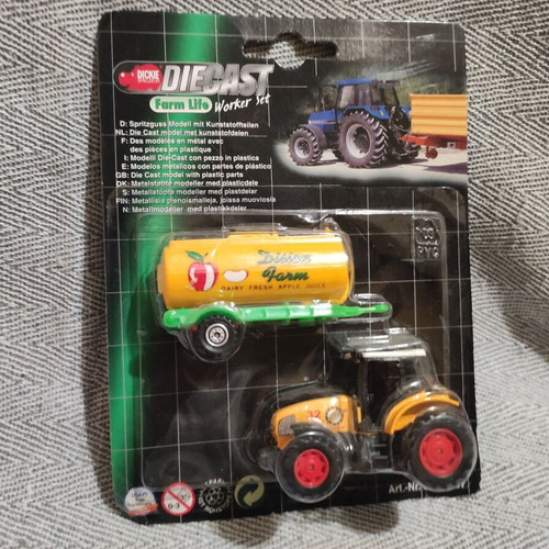 Dickie Die Cast Farm Life Worker Set new