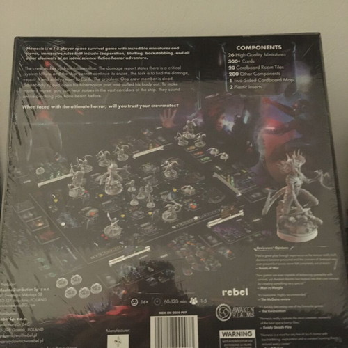 Nemesis board game new, rare