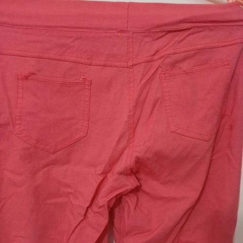 Pants leggings coral color used, size M 38 10
