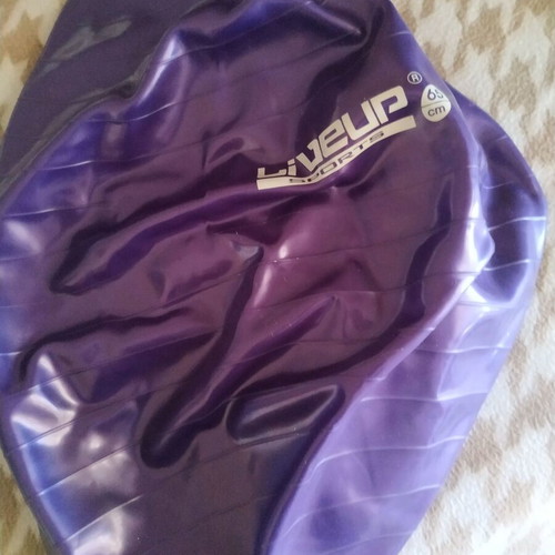 Pilates ball 65 cm used, purple Liveup