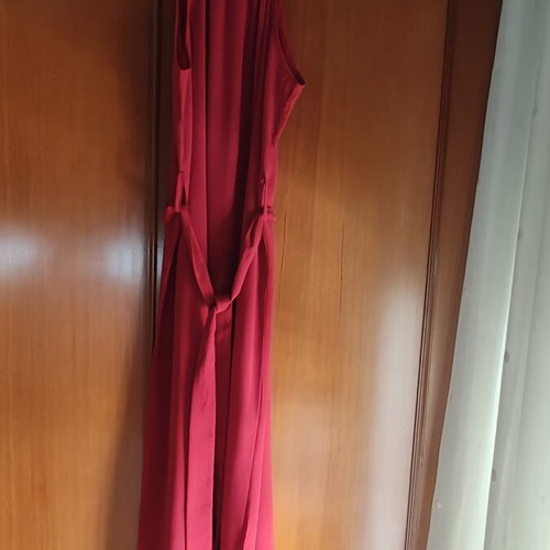 Red dress like new, size M, length 110cm
