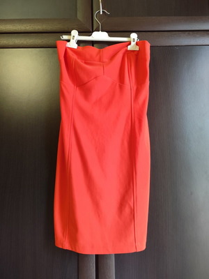 Strapless dress size M like new