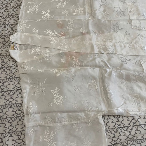 Authentic kimono with embroidery, new, medium, white