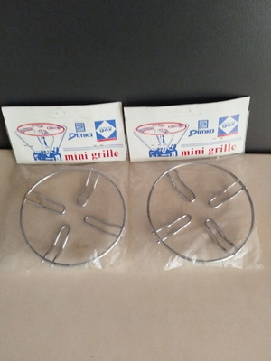 Mini grille stove grates, pack of 2