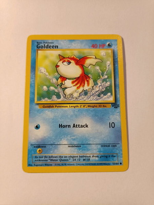 Goldeen (Jungle 53/64) Pokemon Card used in excellent condition