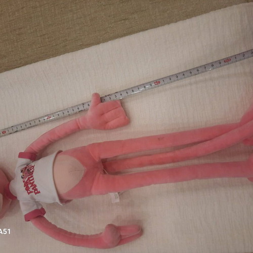Pink Panther plush toy new, height 55 cm