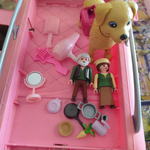Barbie camper used with car and toys