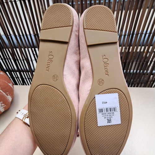 S.Oliver ballerinas new, size 38, pink