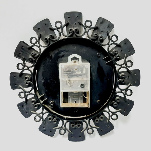 Jantar Vintage Electro-Mechanical Wall Clock USSR 80s, Like New