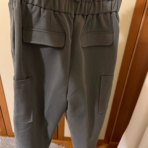 Zara cargo pants gray like new, size S