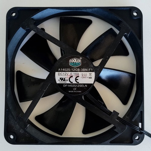 Cooler Master 140mm Silent Fan A14025-12CB-3BN-F1