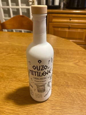 Συλλεκτικό μπουκάλι Ouzo of Mitilene