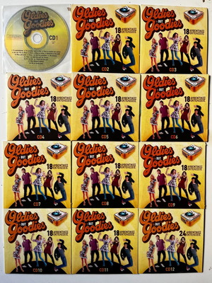 Oldies But Goodies 12 CD μεταχειρισμένο, αγαπημένα ελληνικά και ξένα τραγούδια