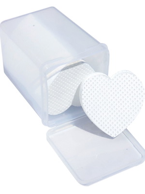 Nail heart cotton wipes 200 pcs new
