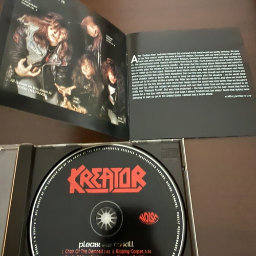 Kreator Pleasure to Kill thrash metal CD album