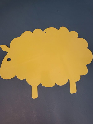 Tiger vintage magnetic board sheep