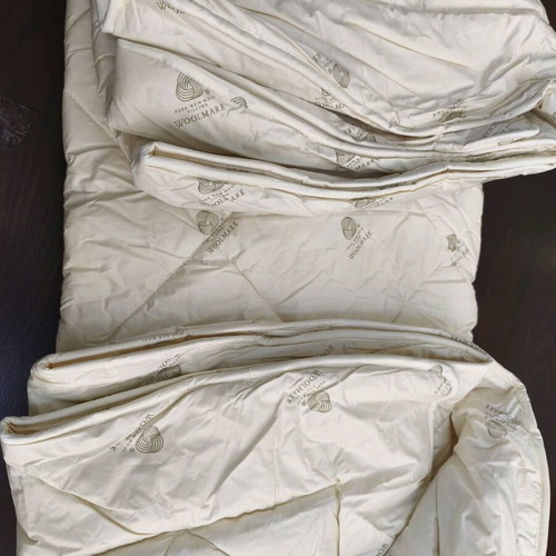 Wool double quilt new with Australian wool and percale fabric 2.20x2.40