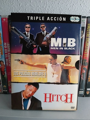 Triple Acción Will Smith DVD