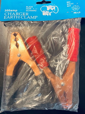 Copper clamps 300 amp