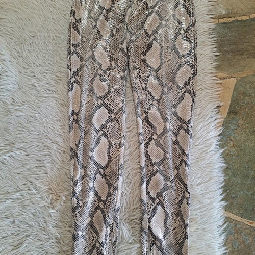 Pinko tight glittery leggings pants size S