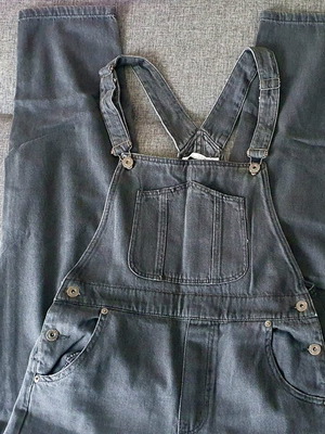Bershka Grey Salopette Like New