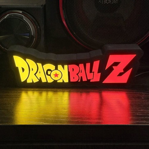 Dragon Ball Z 3d Printed Lamp New With USB Connection