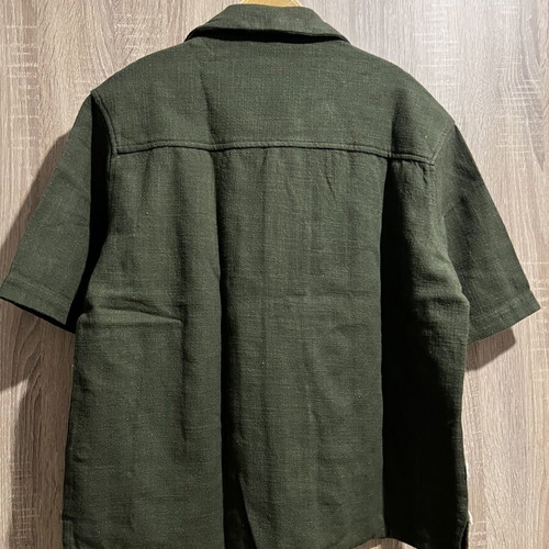 Zara summer shirt like new, size S, white and green