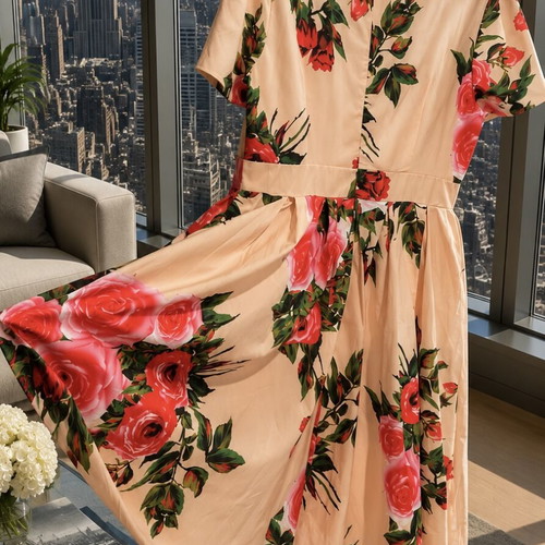 Ricco Bruno dress new, colorful, size XXL