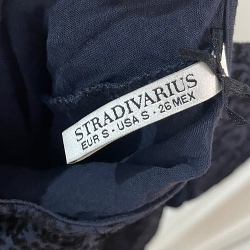 Stradivarius navy dress like new